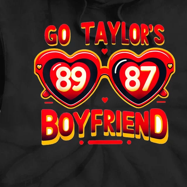 Go TaylorS Boyfriend 89 87 Tie Dye Hoodie