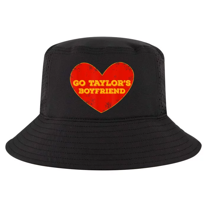 Go Taylor’S Boyfriend Red Heart Funny Cool Comfort Performance Bucket Hat