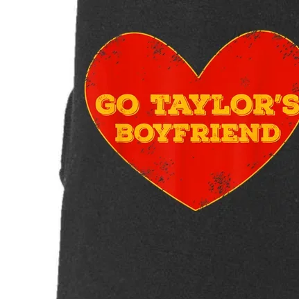 Go Taylor’S Boyfriend Red Heart Funny Doggie 3-End Fleece Hoodie