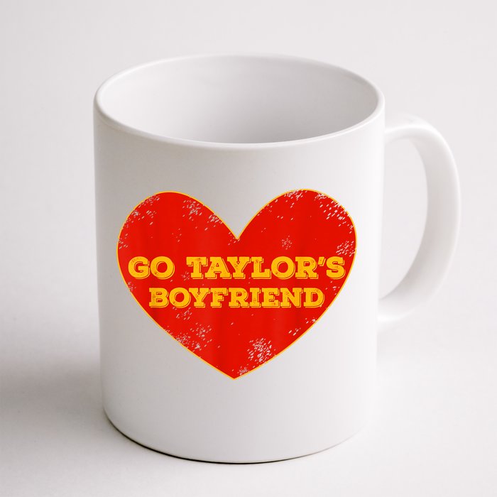 Go Taylor’S Boyfriend Red Heart Funny Front & Back Coffee Mug