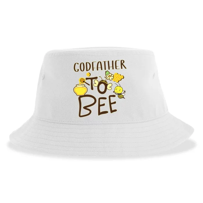 Godfather To Bee Baby Reveal Expecting Announcement Sustainable Bucket Hat