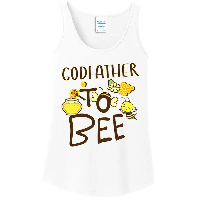 Godfather To Bee Baby Reveal Expecting Announcement Ladies Essential Tank