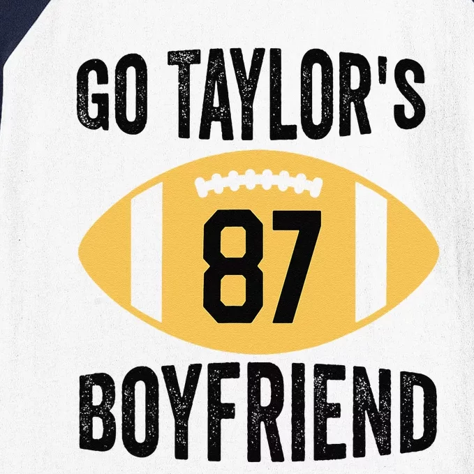 Go Taylors Boyfriend Football Funny Go TaylorS Baseball Sleeve Shirt