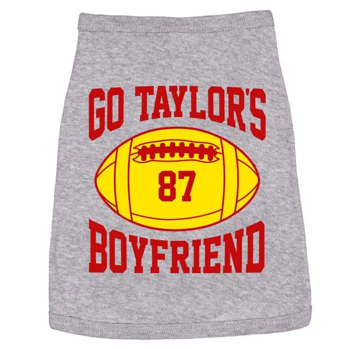 Go Taylors Boyfriend Football Doggie Tank