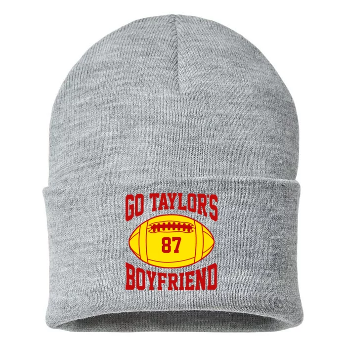 Go Taylors Boyfriend Football Sustainable Knit Beanie