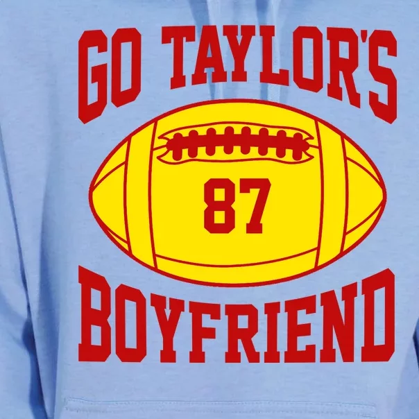 Go Taylors Boyfriend Football Unisex Surf Hoodie