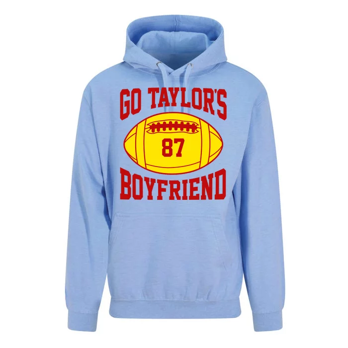 Go Taylors Boyfriend Football Unisex Surf Hoodie