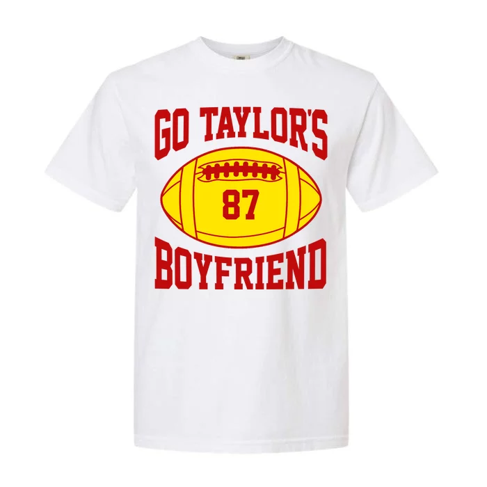 Go Taylors Boyfriend Football Garment-Dyed Heavyweight T-Shirt