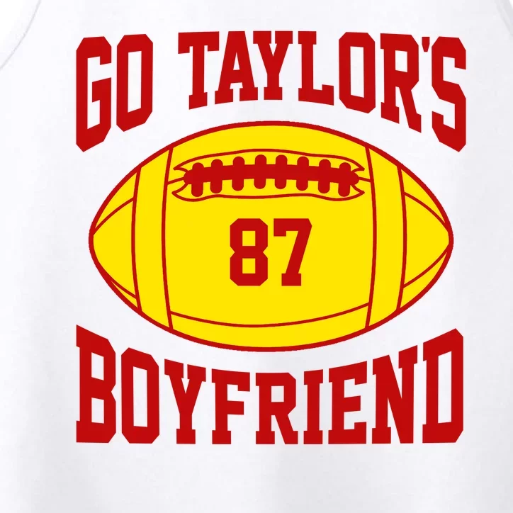 Go Taylors Boyfriend Football Performance Tank