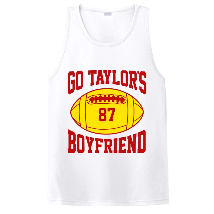 Go Taylors Boyfriend Football Performance Tank