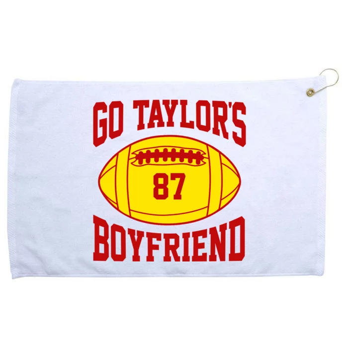 Go Taylors Boyfriend Football Grommeted Golf Towel