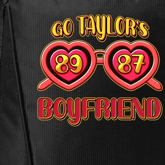 Go TaylorS Boyfriend Football Sports Fan City Backpack