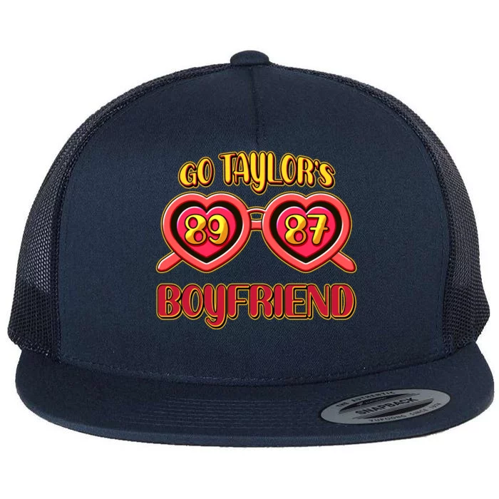 Go TaylorS Boyfriend Football Sports Fan Flat Bill Trucker Hat