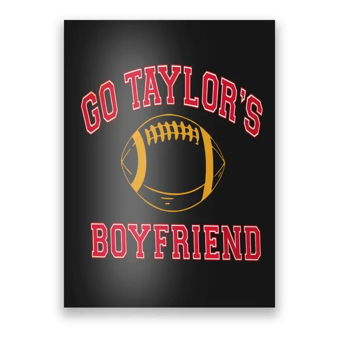 Go T.aylor's Boyfriend T.ravis K.elce Poster