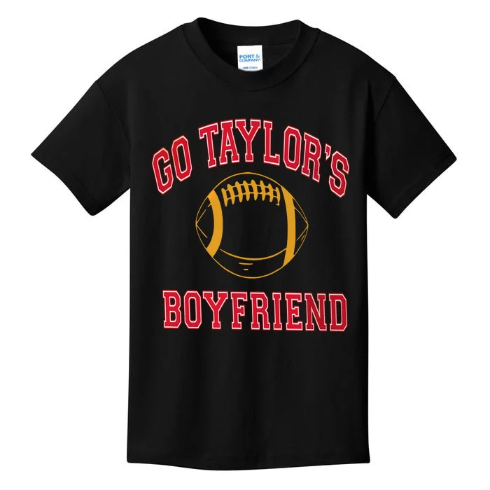 Go T.aylor's Boyfriend T.ravis K.elce Kids T-Shirt