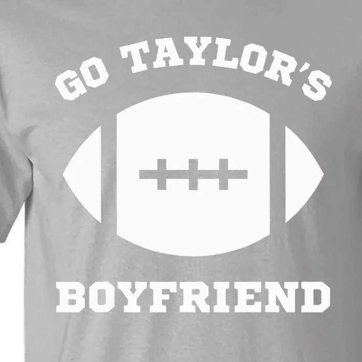 Go T.aylor's Boyfriend Football Red Tall T-Shirt