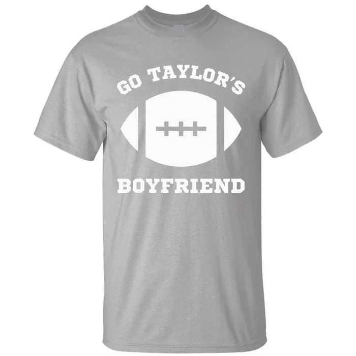 Go T.aylor's Boyfriend Football Red Tall T-Shirt