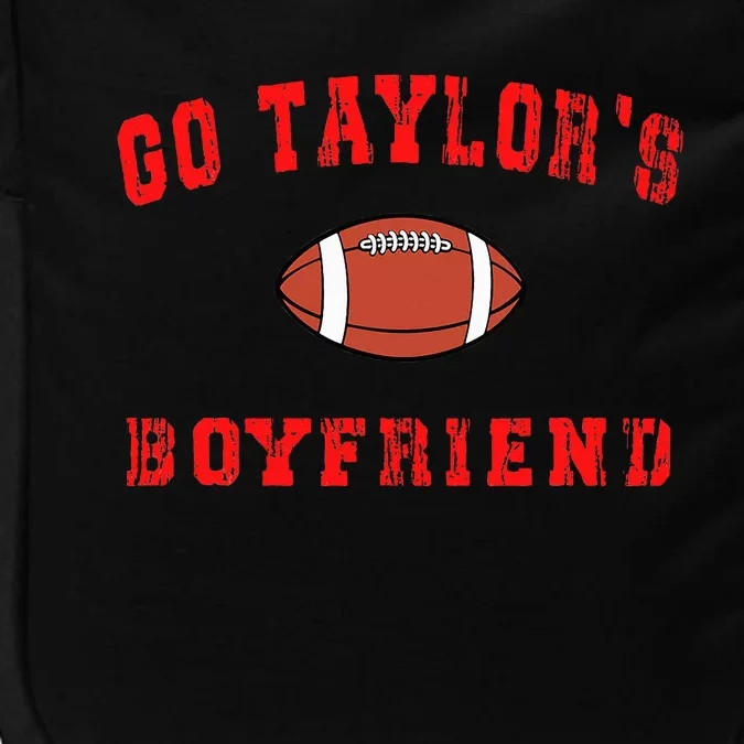 Go T.aylor's Boyfriend Football Lovers T.aylor Name Impact Tech Backpack