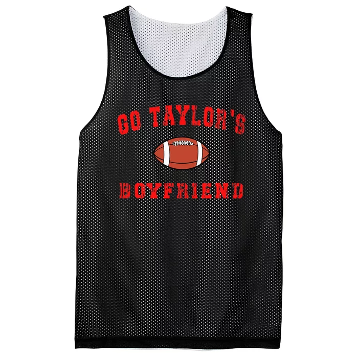 Go T.aylor's Boyfriend Football Lovers T.aylor Name Mesh Reversible Basketball Jersey Tank