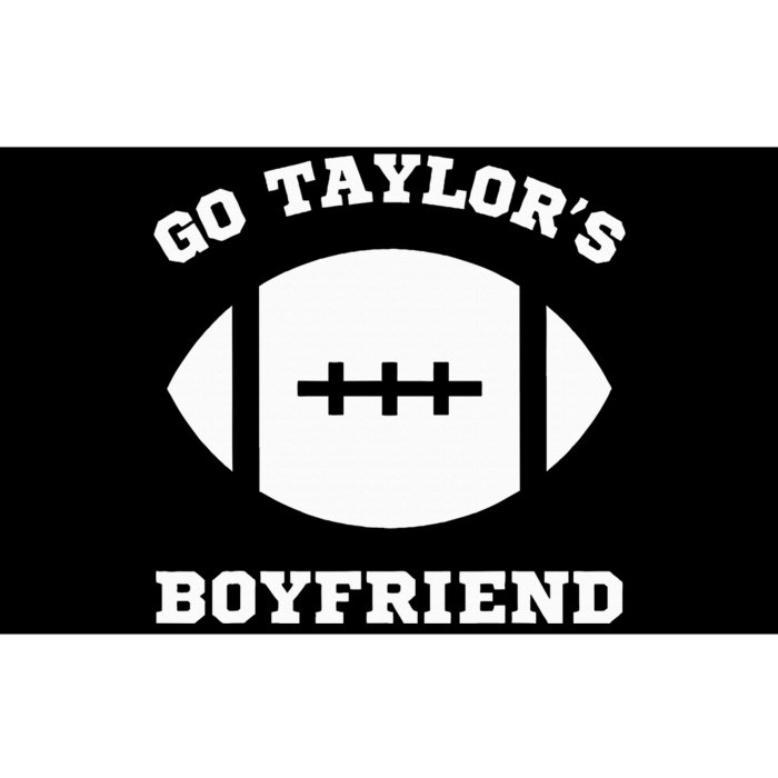 Go T.aylor's Boyfriend Football Red Bumper Sticker