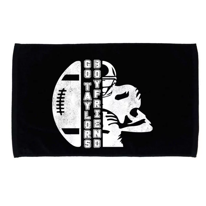 Go Taylors Boyfriend Funny Football Microfiber Hand Towel