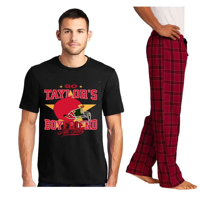 Go T.aylor's Boyfriend Pajama Set