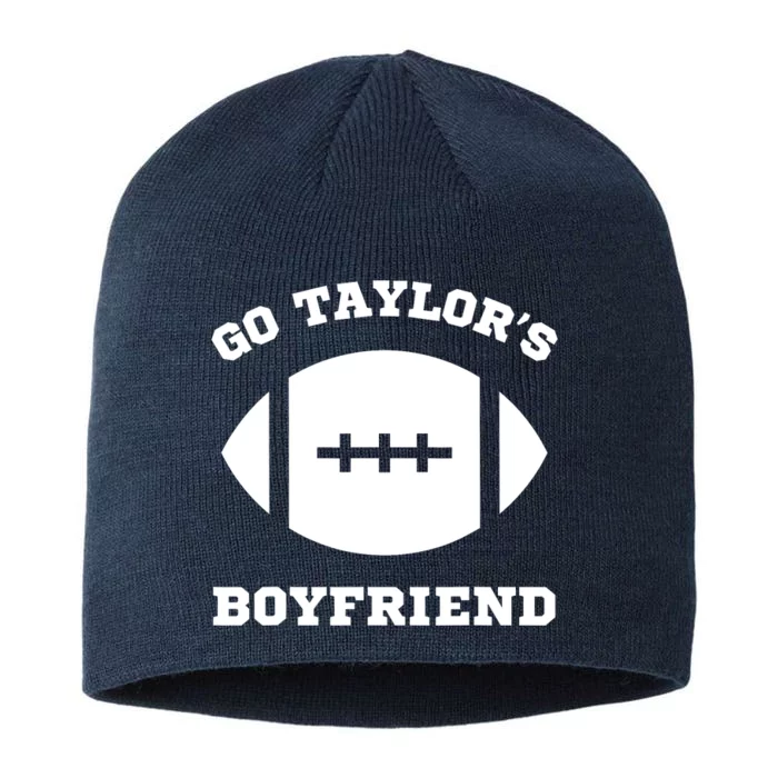 Go Taylor_s Boyfriend Football Red 8 1/2in Sustainable Knit Beanie