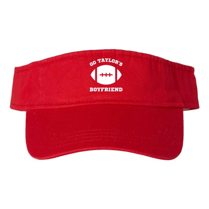 Go Taylor_s Boyfriend Football Red Valucap Bio-Washed Visor