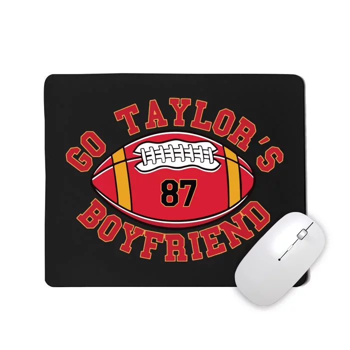 Go Taylors Boyfriend Sweatshirt Kansas City Mousepad