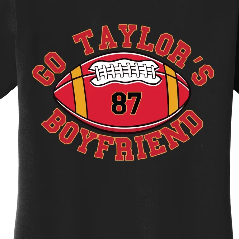 Go Taylors Boyfriend Sweatshirt Kansas City Women's T-Shirt