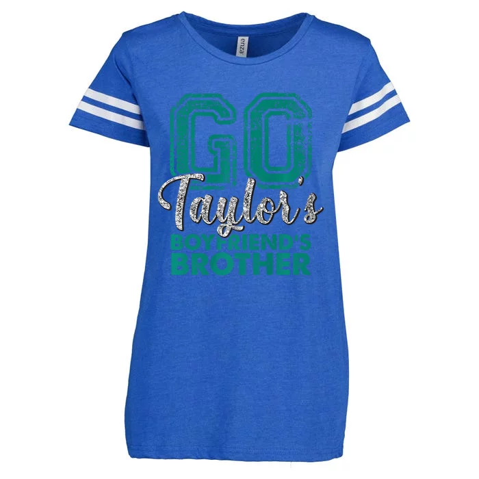 Go TaylorS BoyfriendS Brother Funny Cute Enza Ladies Jersey Football T-Shirt