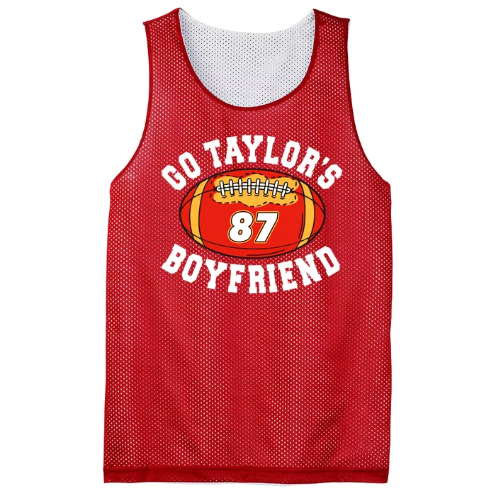 Go TaylorS Boyfriend I Just Here For Travis Mesh Reversible Basketball Jersey Tank