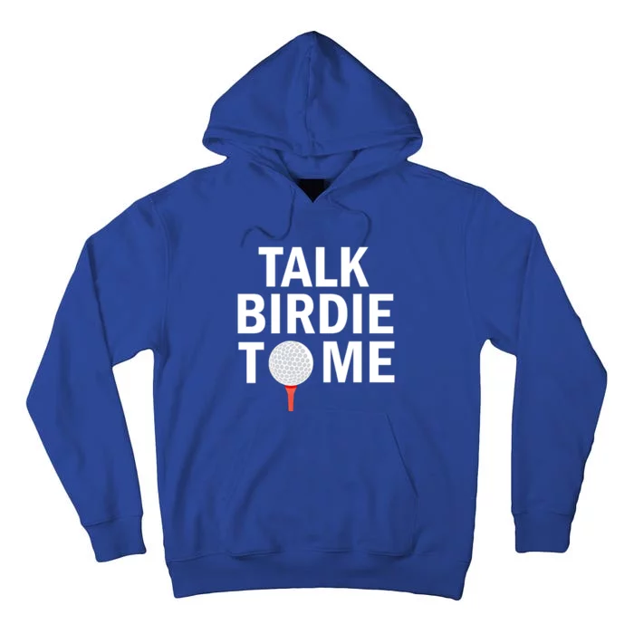 Golf Talk Birdie Tall Hoodie