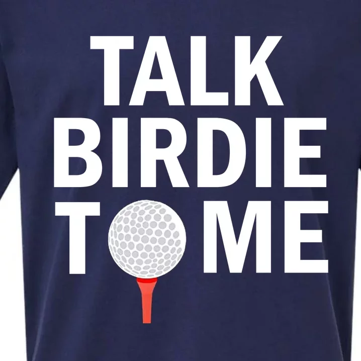 Golf Talk Birdie Sueded Cloud Jersey T-Shirt