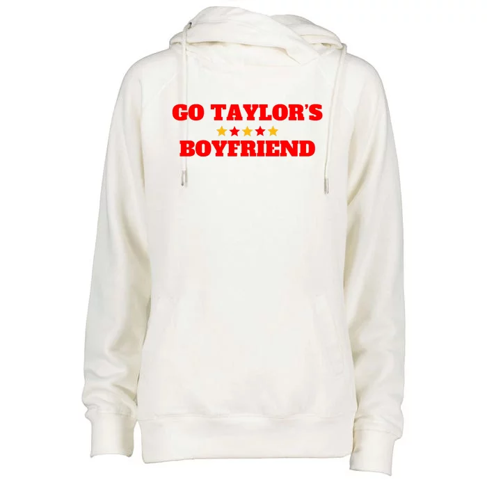 Go TaylorS Boyfriend Football Fan 87 Trending Design Womens Funnel Neck Pullover Hood