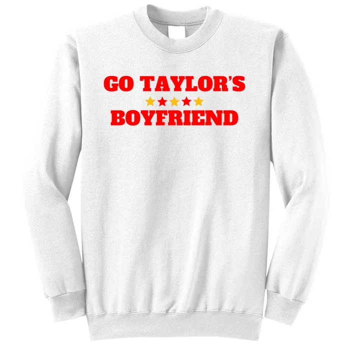 Go TaylorS Boyfriend Football Fan 87 Trending Design Sweatshirt