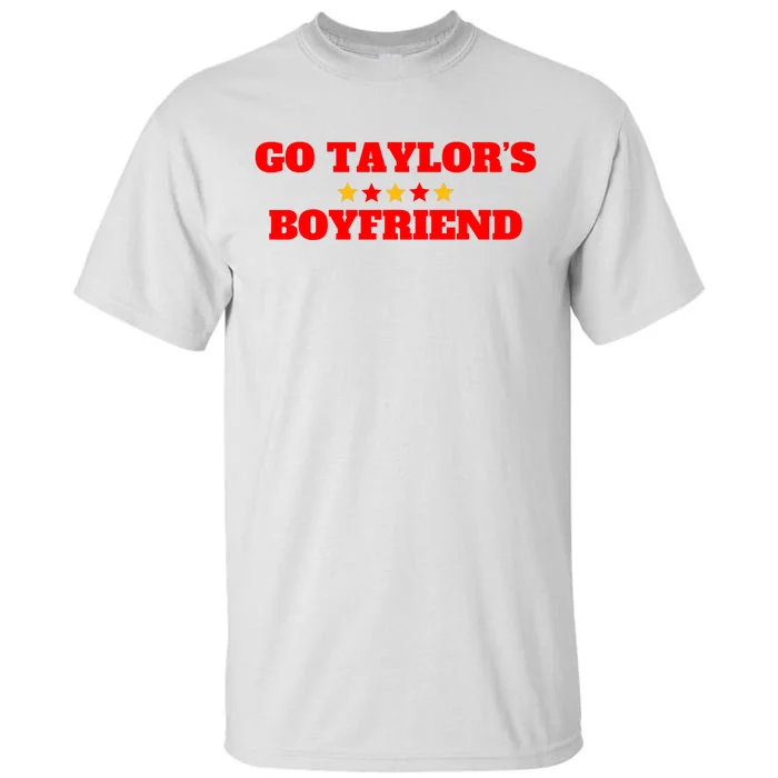 Go TaylorS Boyfriend Football Fan 87 Trending Design Tall T-Shirt