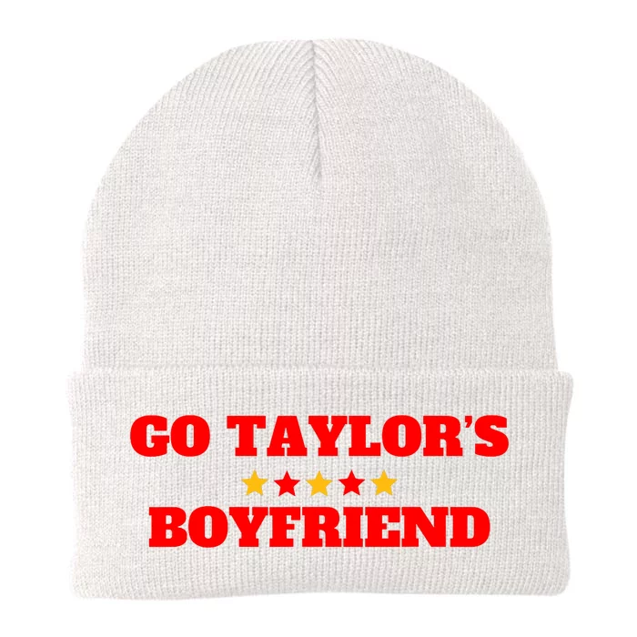 Go TaylorS Boyfriend Football Fan 87 Trending Design Knit Cap Winter Beanie