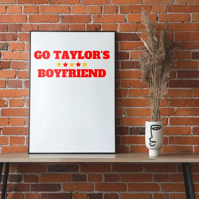 Go TaylorS Boyfriend Football Fan 87 Trending Design Poster