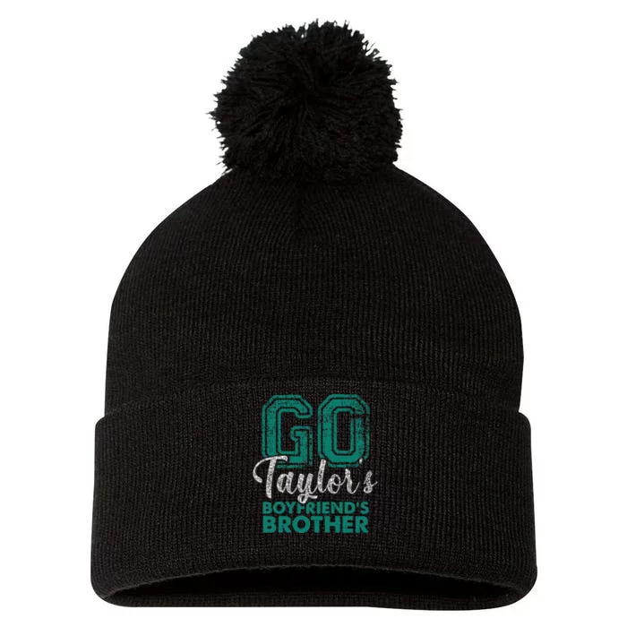 Go Ta.ylor's Boyfriend's Brother Funny Cute Pom Pom 12in Knit Beanie