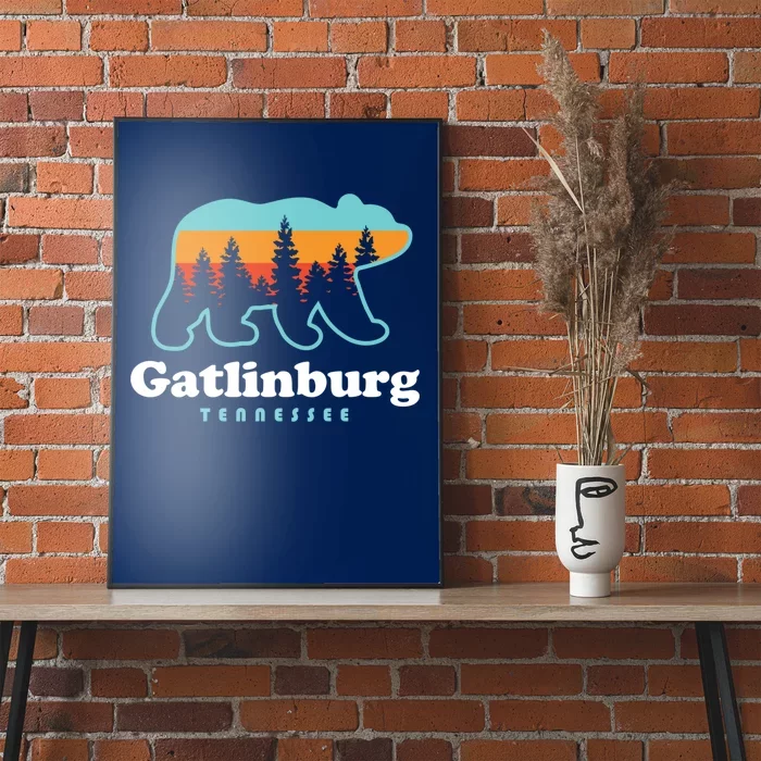 Gatlinburg Tennessee Bear Great Smoky Mountains Poster