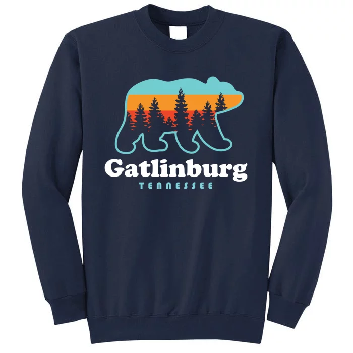 Gatlinburg Tennessee Bear Great Smoky Mountains Tall Sweatshirt