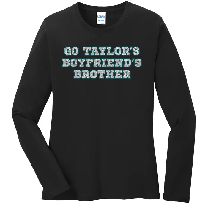 Go TaylorS BoyfriendS Brother Cute Ladies Long Sleeve Shirt