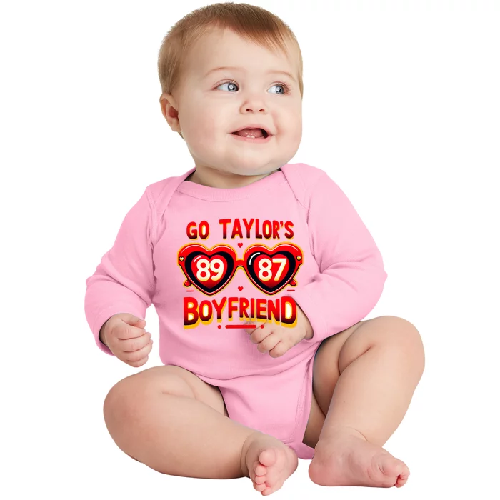 Go TaylorS Boyfriend Baby Long Sleeve Bodysuit