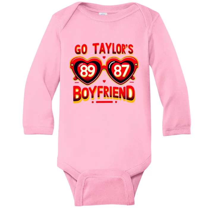 Go TaylorS Boyfriend Baby Long Sleeve Bodysuit