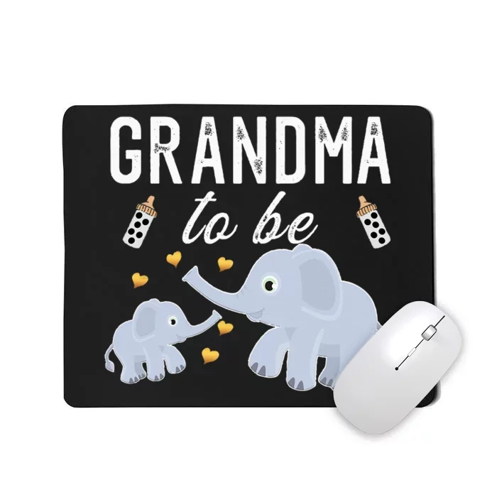 Grandma To Be Elephant Baby Shower Grandma Cute Mousepad