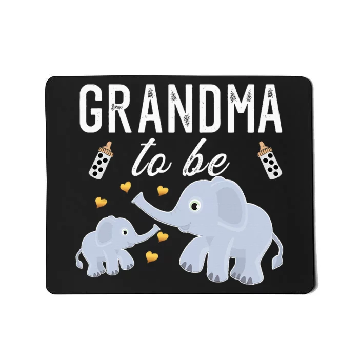 Grandma To Be Elephant Baby Shower Grandma Cute Mousepad