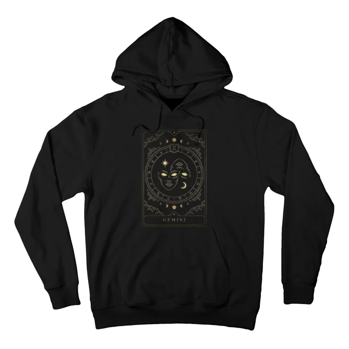 Gemini Tarot Card Zodiac Hoodie