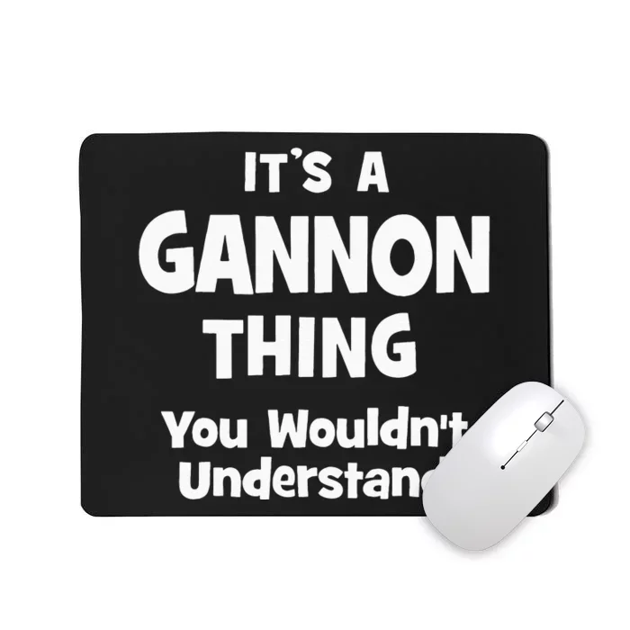 Gannon Thing College University Alumni Funny Mousepad