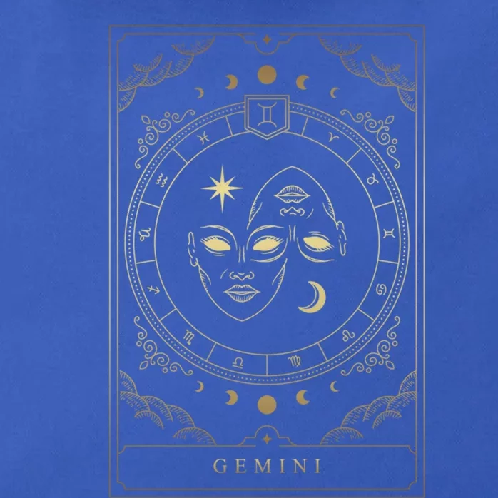 Gemini Tarot Card Zodiac Cute Gift Zip Tote Bag